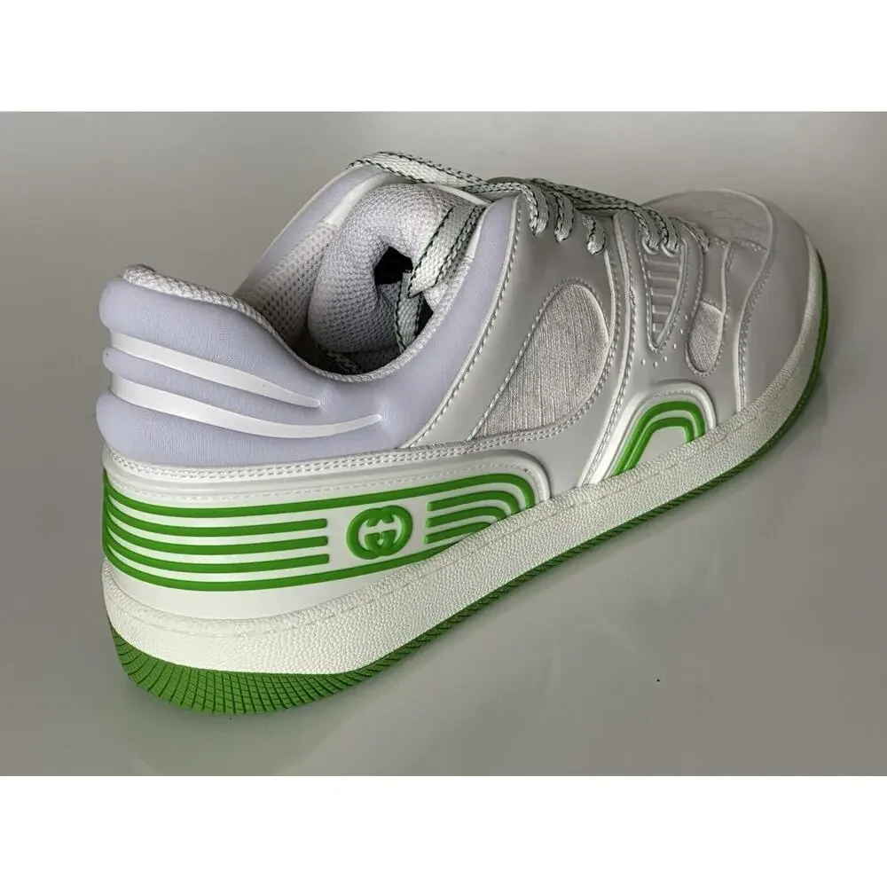 Gucci Demetra GG Men's Low-top Green/White Sneakers 6.5 US (Gucci 6) 698785 NIB